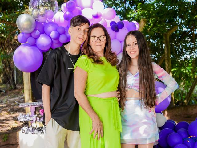 Aniversário de Pietra e Pedro 15 anos