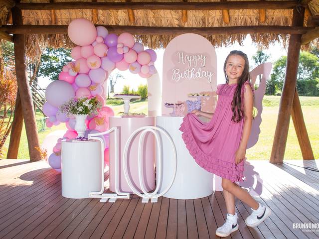 Aniversários de Mirela 10 anos
