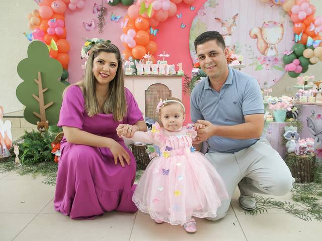 Aniversários de Maria Isabel 1 aninho