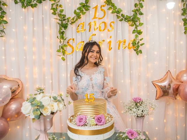 Aniversários de Sabrina 15 anos 