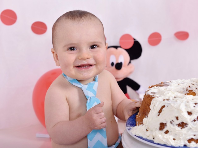 Smash the Cake de Sessão Smash the Cake do Miguel