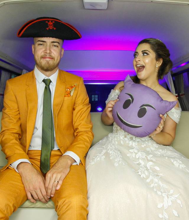 Kombi Cabine de Casamento de Andressa e Jackson