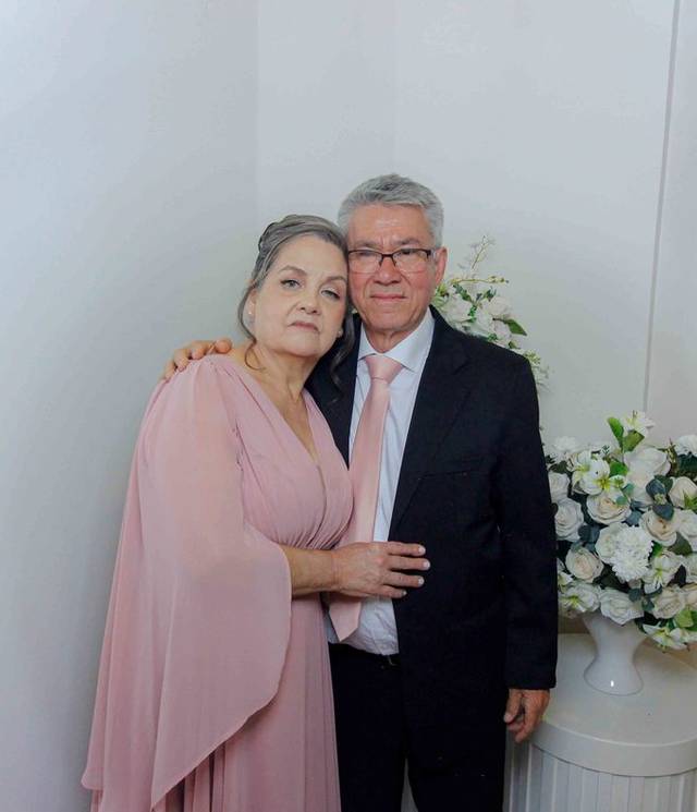 Totem Fotográfico de Ademir e Maria 50 anos