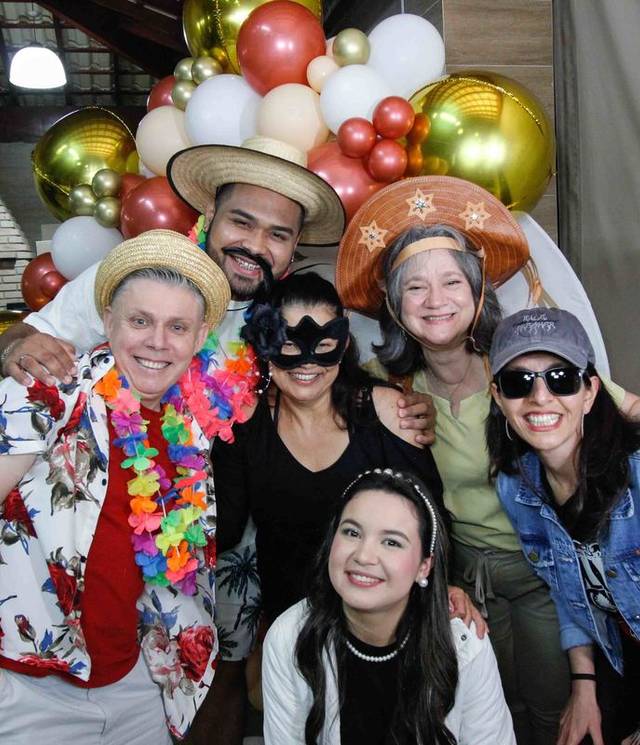 Totem Fotográfico de A festa é sua!