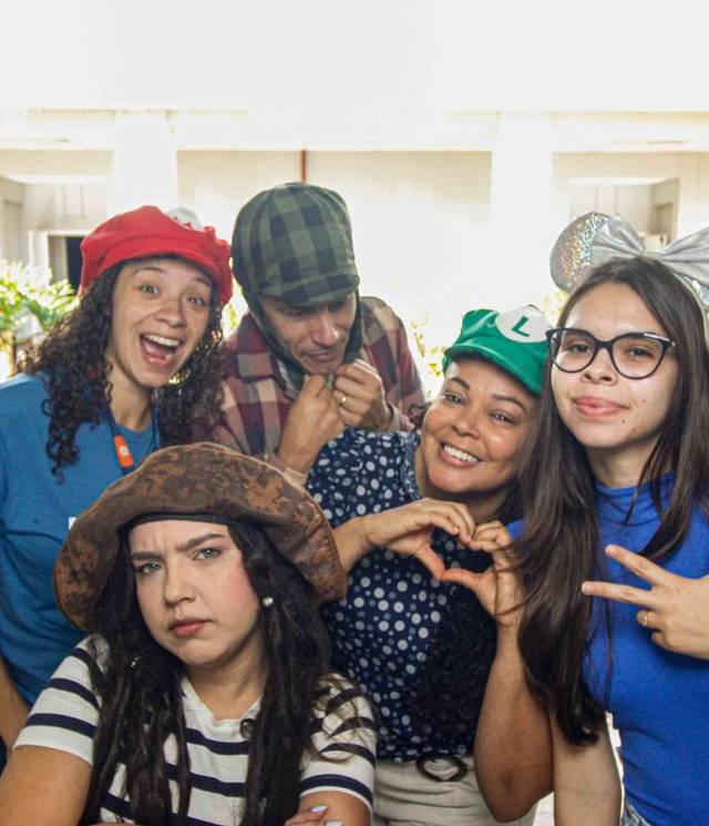 Espelho fotográfico retrô de UNASP - Dia do Educador - Reitoria