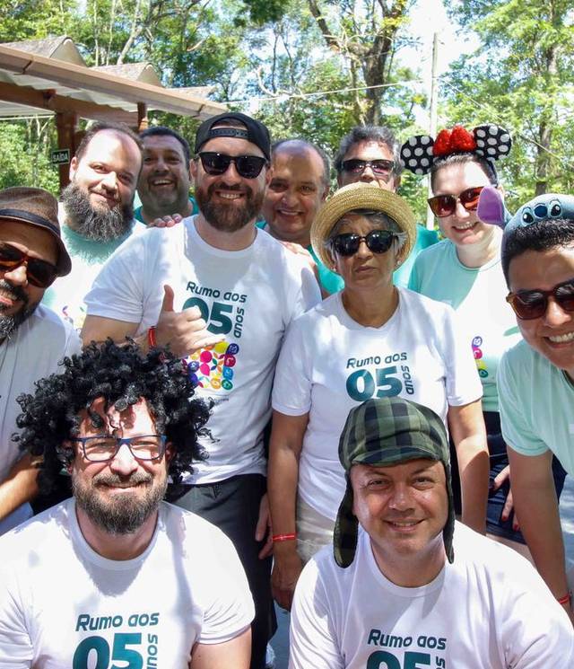 Totem Fotográfico de confraternização Senai Limeira e Iracemápolis 2025