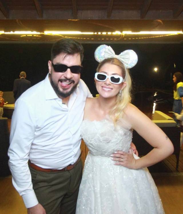 Espelho fotográfico retrô de Casamento de Jéssica e Robson