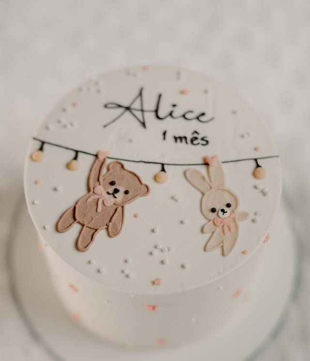 Infantil de Acompanhamento Alice e Smash the cake