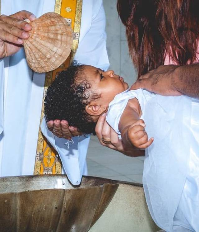 Infantil de Valentina: Batizado