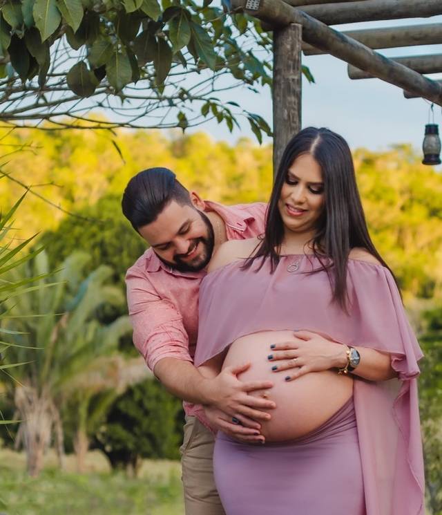 Gestantes e Familia de Doce Espera: Théo