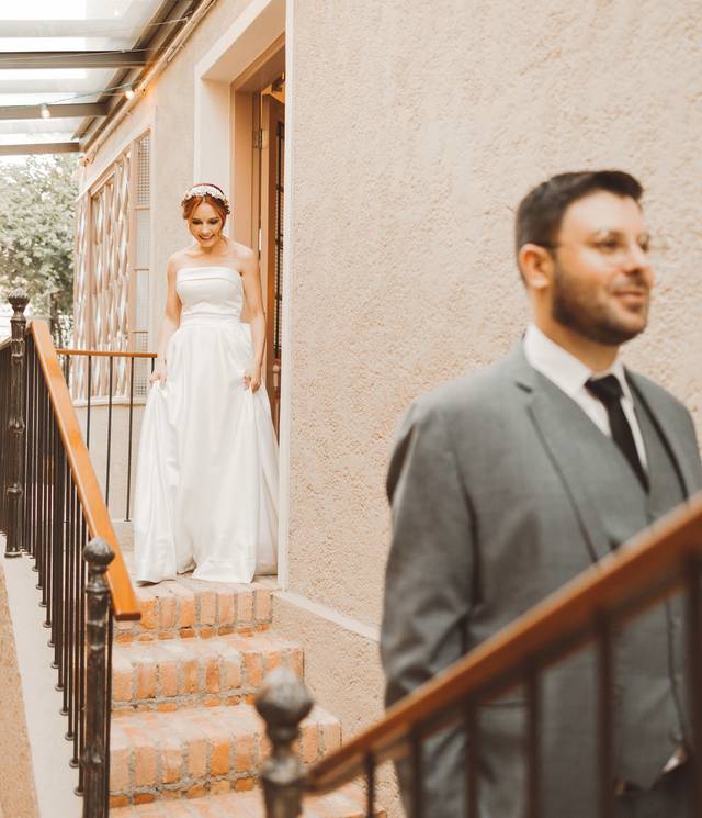 Fotografia de casamento de Elopment Wedding Kely e Phillipe - Casa Bovero / São Paulo - SP