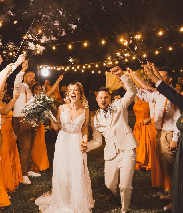 Fotografia de casamento de Fotografia de Casamento na Fazenda A Querência - Kauana e Jean