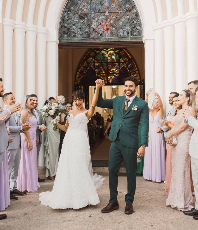Fotografia de casamento de Casamento Na Igreja - Larissa e Sergio