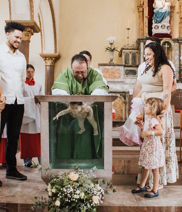 Batizado de Maria Eloah 