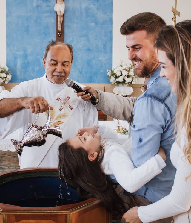 Batizado de Maria clara