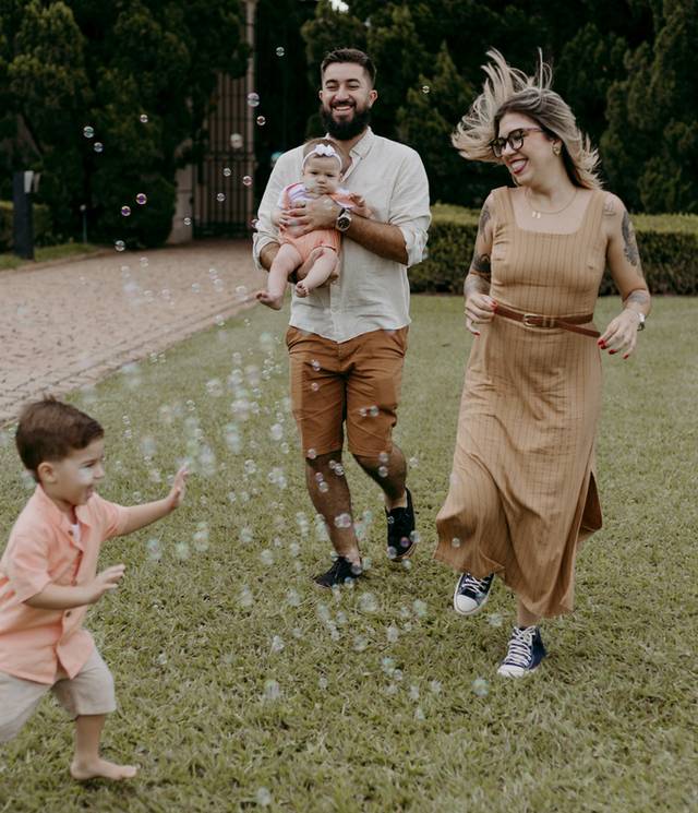 Família  de Thais, Emerson, Henrique e Katarina