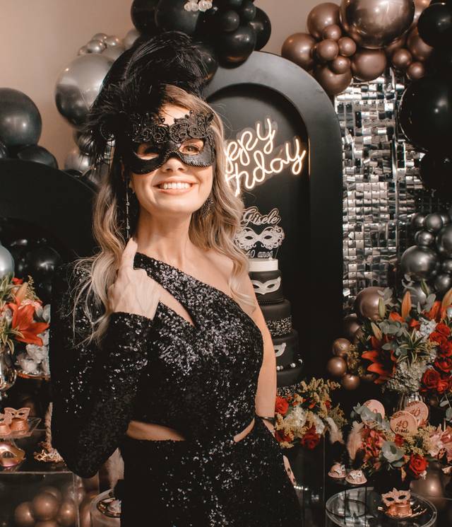 Aniversários de Gisele 40 anos 