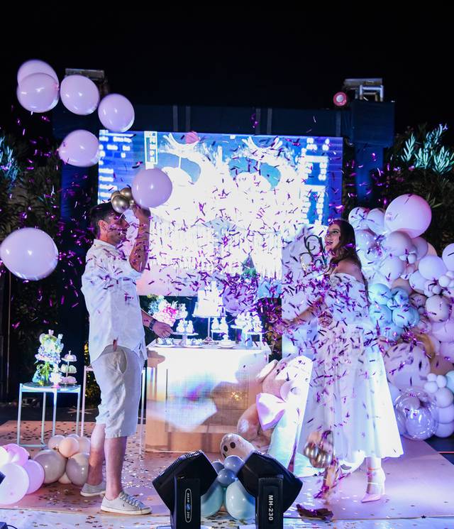 Chá revelação de Maria Fernanda e Igor