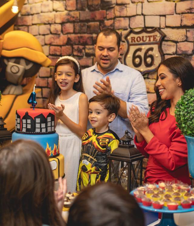 Aniversário de Aniversário Vicente 4 Anos