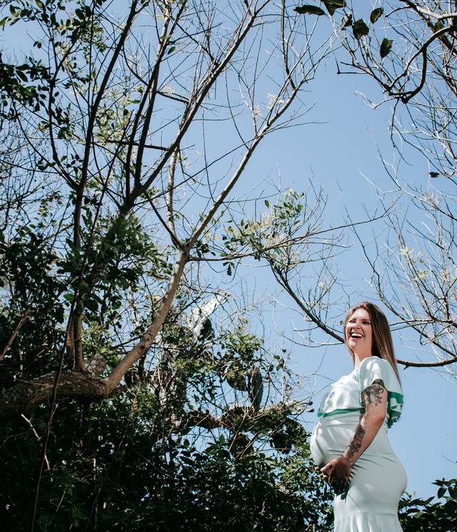 Gestante de Tamara e Bruno à espera de Laura