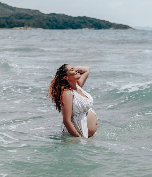 Gestante de Marília e Luis à espera de Samuel