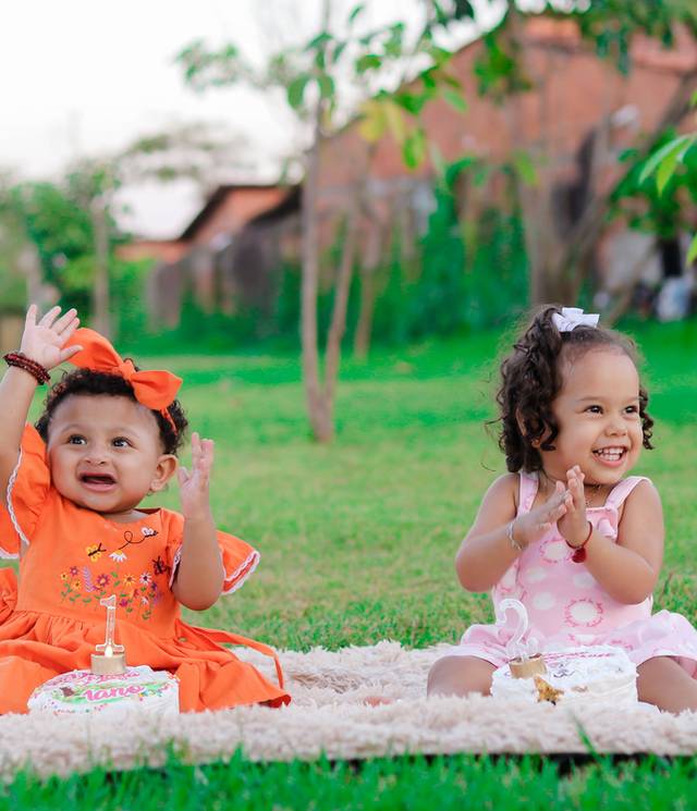 Ensaio fotográfico  de Ensaio Duplo Kids 