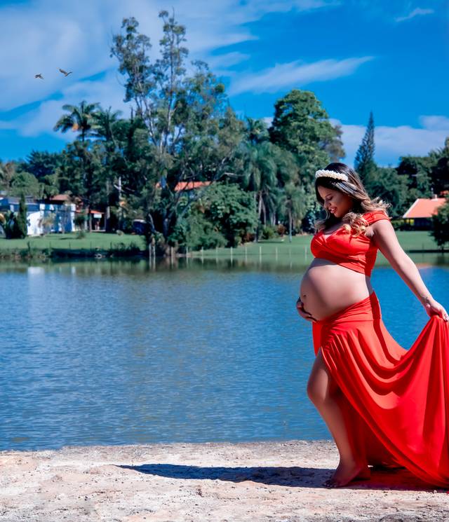 Gestante de À espera da Helena