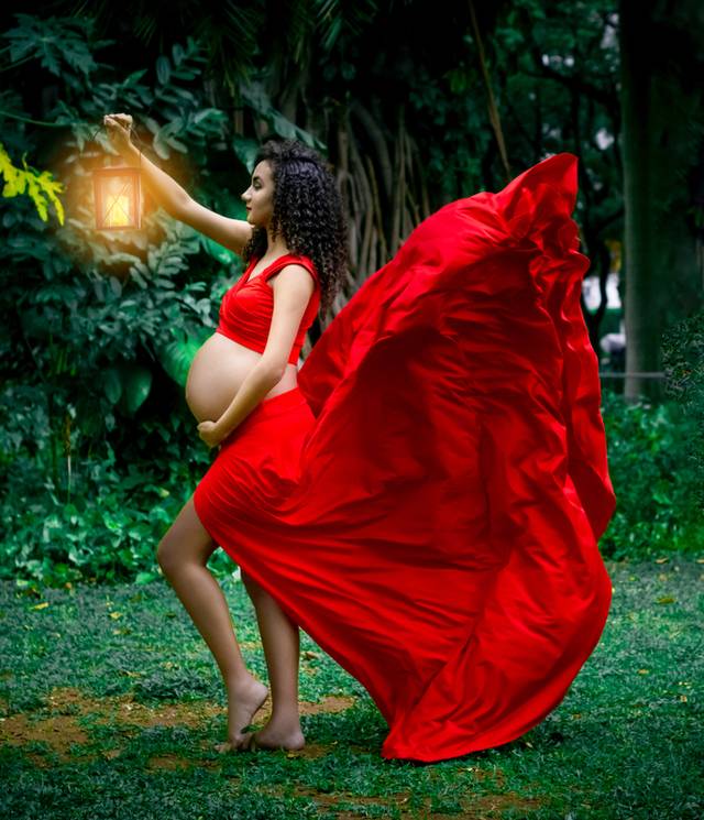 Gestante de À espera do Isaque