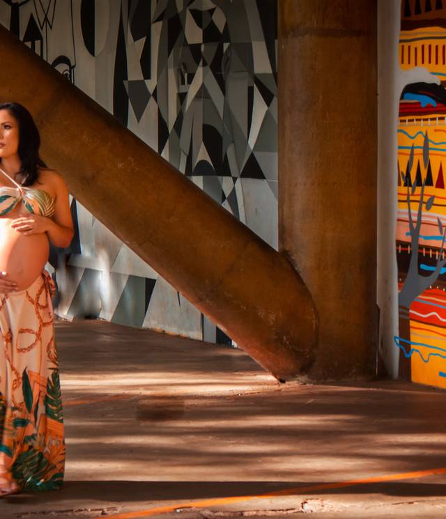 Gestante de À espera do Arthut