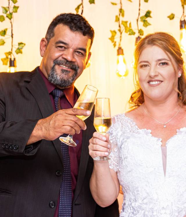 casamento de Terezinha e Daniel