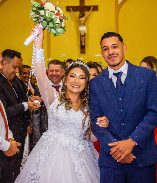 casamento de Isabelle e Martin