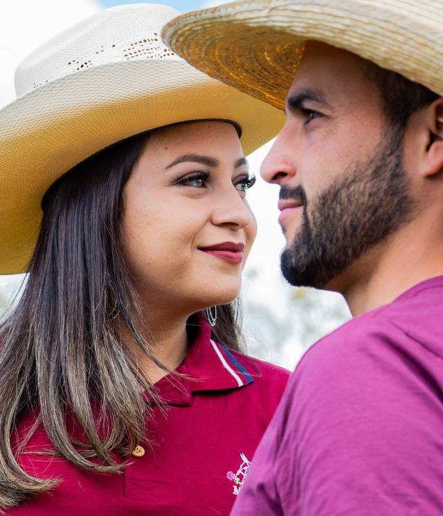Casal de Katia e Rildeir 