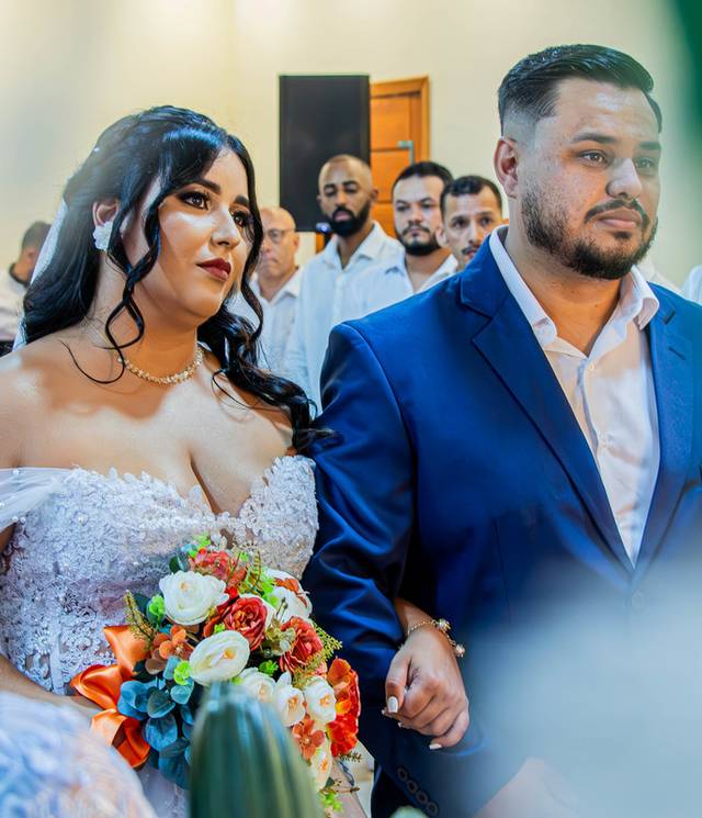 casamento de Everton e Helga