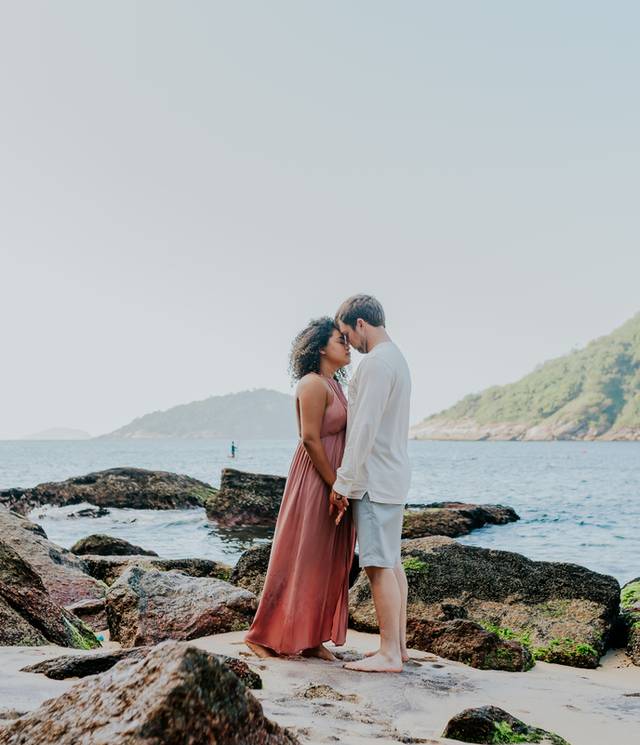 Casal de Ensaio de casal: Vanessa e Michael - Praia Vermelha