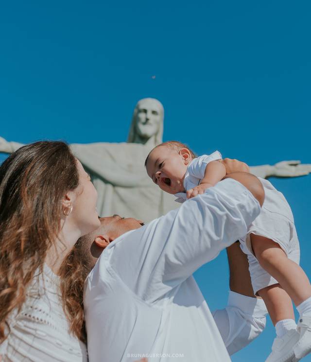 Batizado de Batizado do Rael no Cristo Redentor- Rio de Janeiro