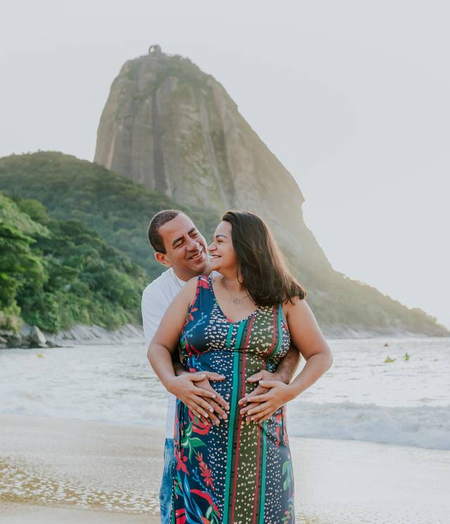 Família & Gestante de Ensaio de gestante: A espera da Maithê- Praia Vermelha 