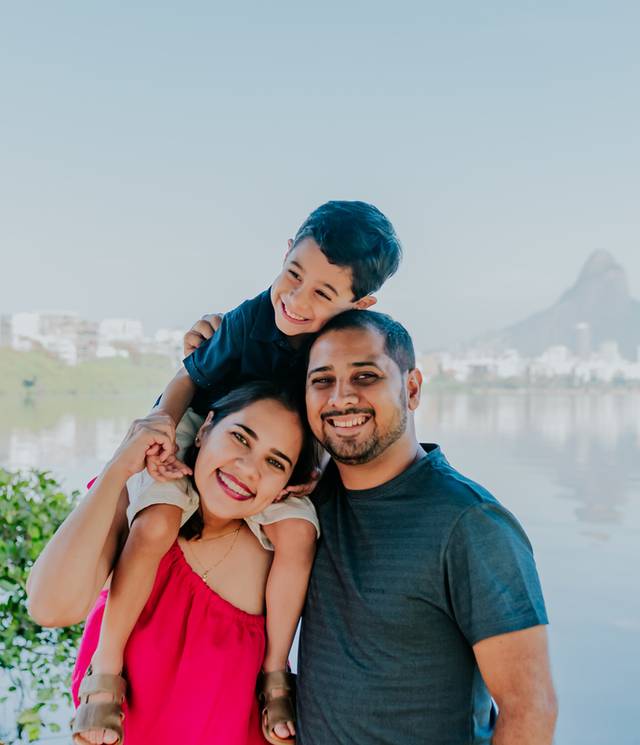 Família & Gestante de Ensaio Família: Vicente