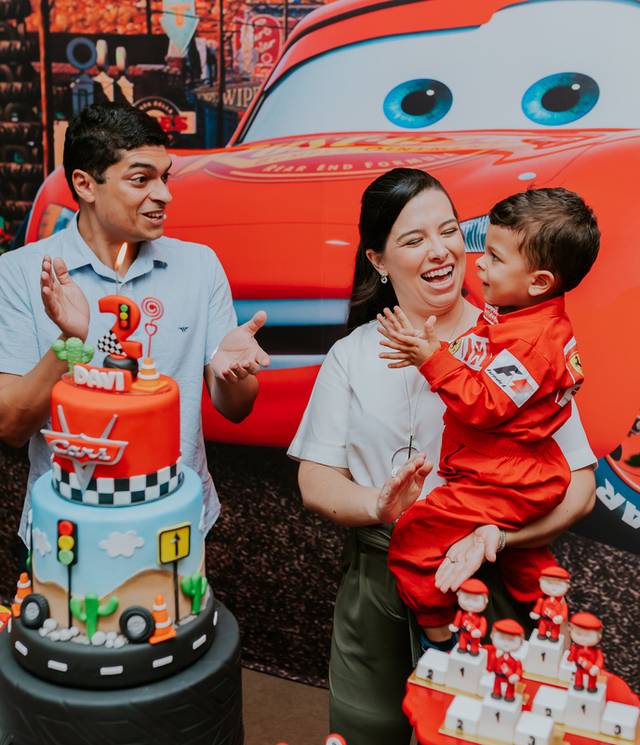 Festa Infantil de Festa de 2 anos: Davi: Espaço Diversão