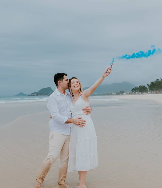 Família & Gestante de Ensaio Gestante: A espera do Noah