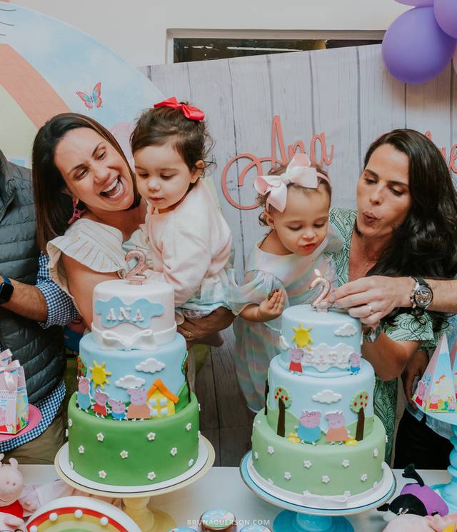 Festa Infantil de Ana e Rafaela: 2 anos