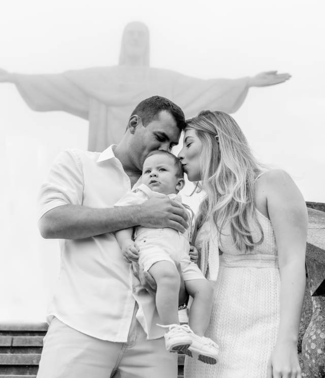 Batizado de Batizado do Valentim no Cristo Redentor 
