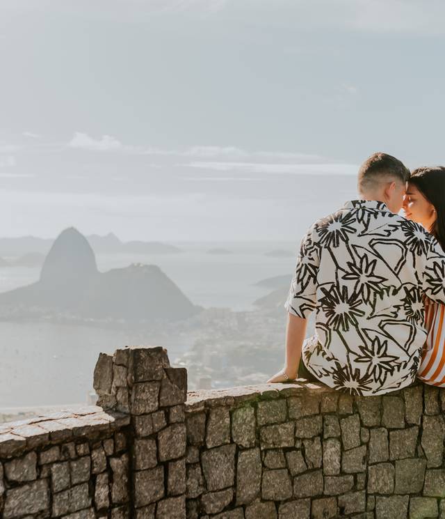 Casal de Ensaio de casal: Adrian e Amanda- Mirante Dona Marta- Rio de Janeiro 