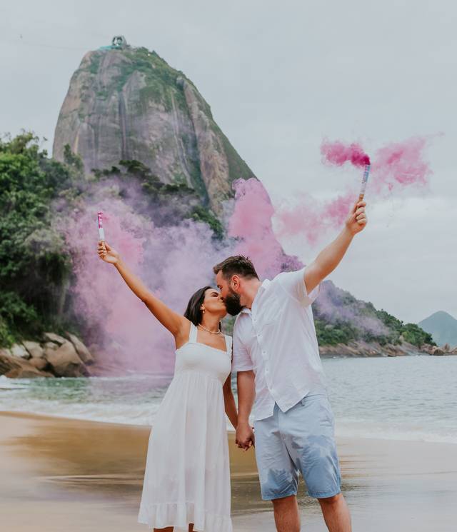 Família & Gestante de Ensaio de  gestante: A espera da Luiza na Praia Vermelha- Urca, Rio de Janeiro