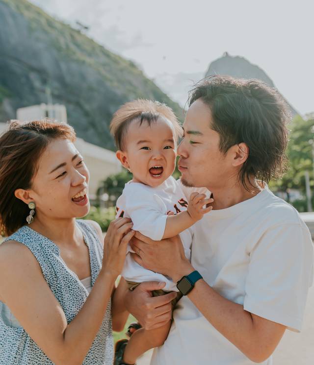 Família & Gestante de Ensaio de família: Taisei na Praia Vermelha, Urca- Rio de Janeiro