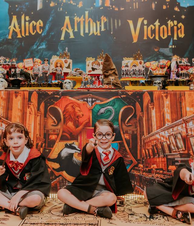 Festa Infantil de Festa da Alice, Arthur e Victoria na Kids Park- Barra da Tijuca 