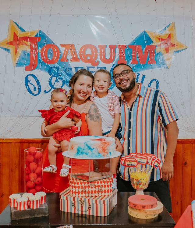 Festa Infantil de Festa de 4 anos Joaquim- Ilha do Governador - Rio de Janeiro 