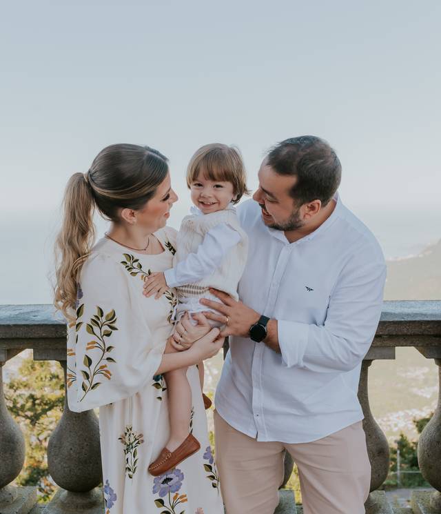 Batizado de Batizado do Murilo no Cristo Redentor- Rio de Janeiro