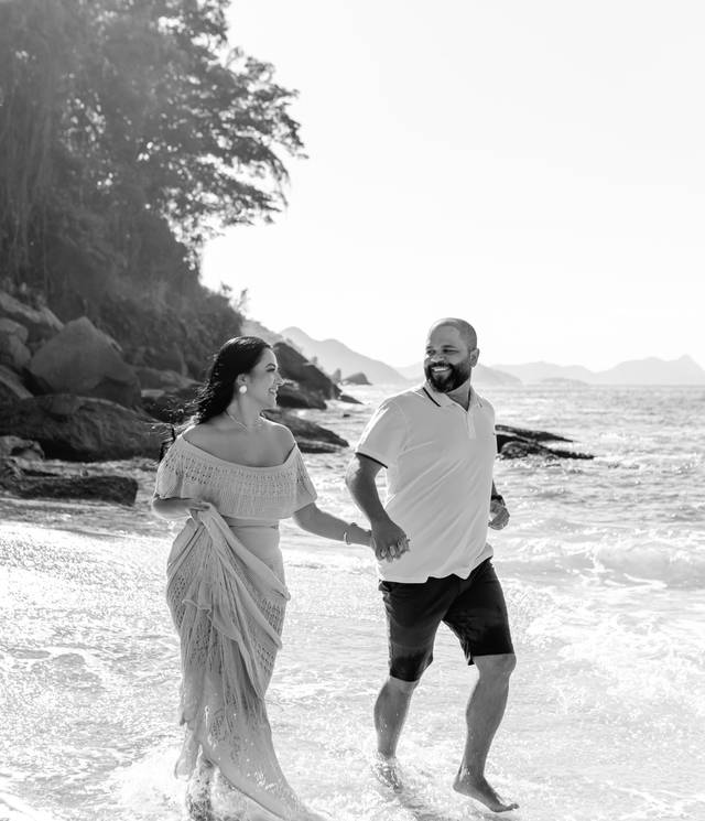 Casal de Ensaio de casal: Janaina e Alan- Praia Vermelha- Rio de Janeiro