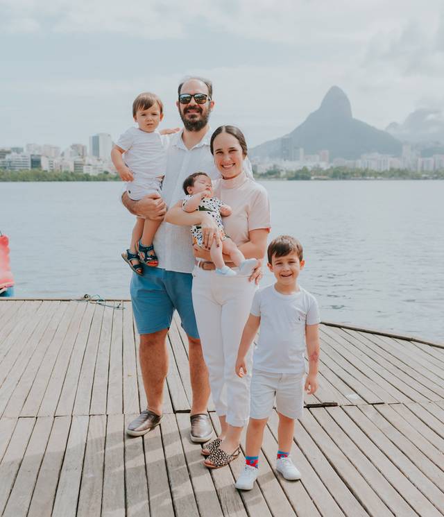 Família & Gestante de Ensaio de família: Eva Maria- Lagoa Rodrigo de Freitas