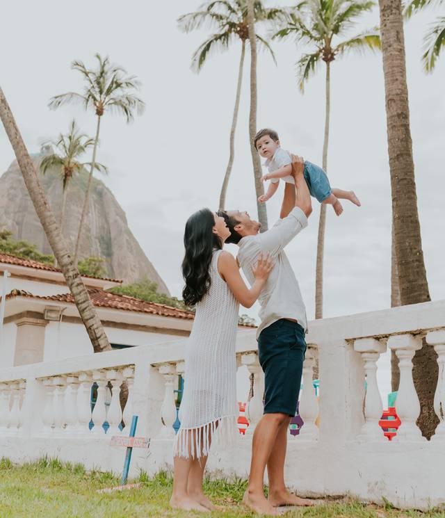 Família & Gestante de Ensaio de família: Levi- Praia Vermelha- RJ